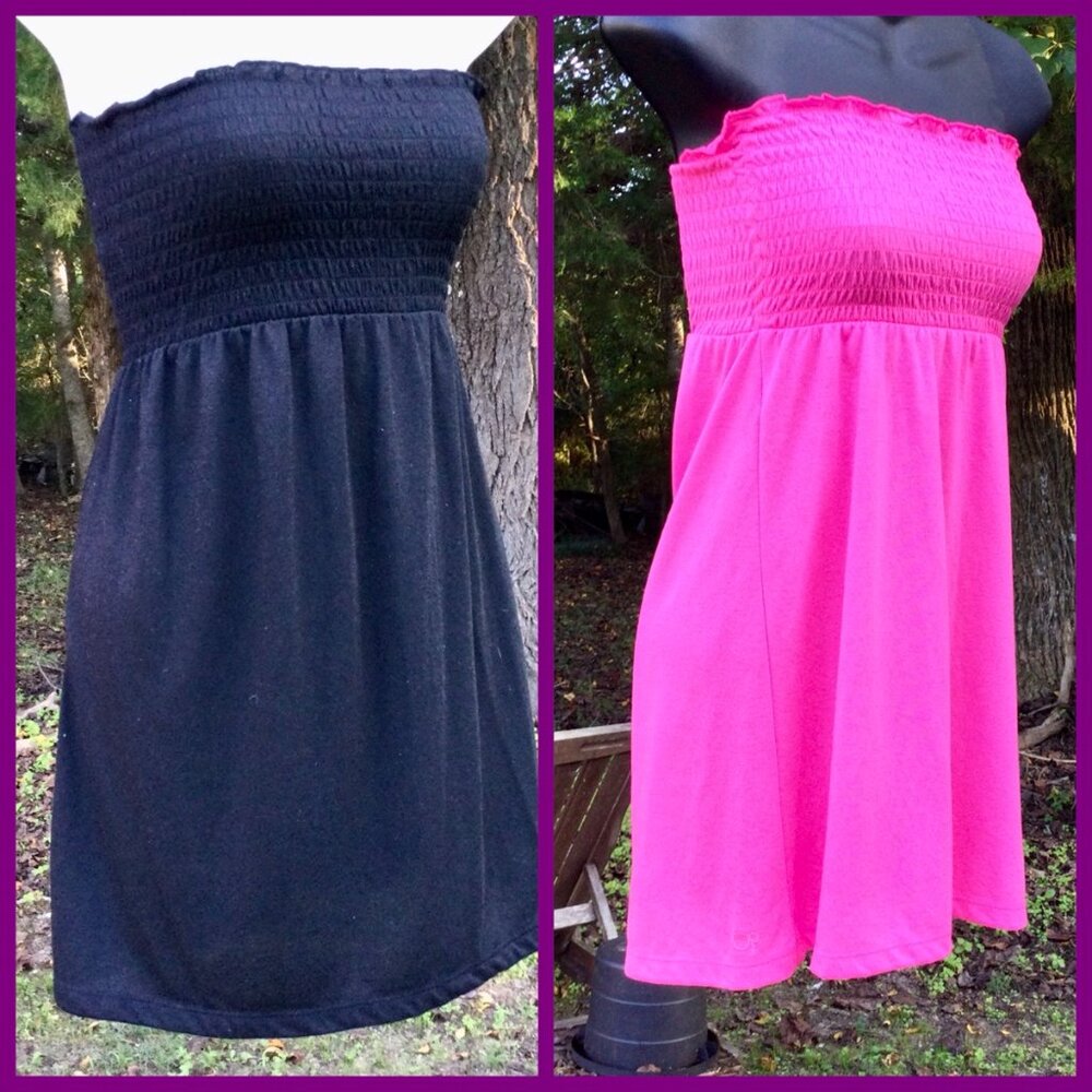 2 Tube Minis/Tunics, sz S (3-5)